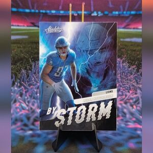 2022 Panini Absolute Football By Storm #BST-12 Aiden Hutchinson RC Lions